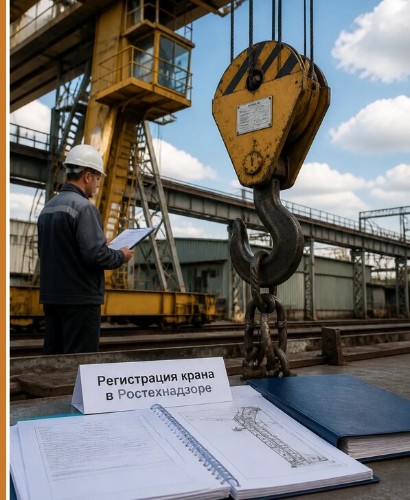 Регистрация крана в Ростехнадзоре в Шарыпове от 15158 р. | Авеста ОТиПБ